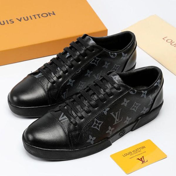 

match -up sneaker mens shoes fashion classic leather style shoes low lace -up plus size casual men shoes zapatillas hombre