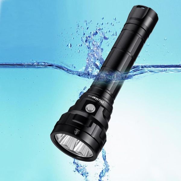 

flashlights torches dl40 5000lm powerful diving led underwater ipx8 waterproof portable scuba lights dive torch