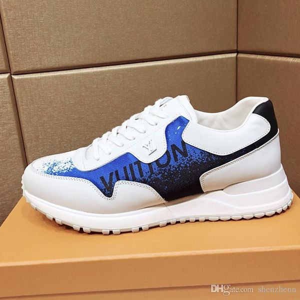 

luxury men shoes fashion run away sneaker men shoes casual zapatos de hombre luxury design footwear chaussures pour hommes casual mens shoes, Black