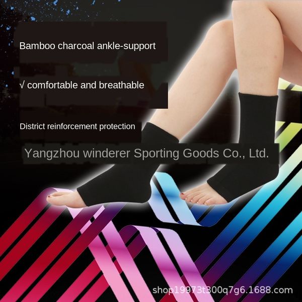 

j55xm bamboo уголь защитные четырехсторонний упругое тепло верхом танец фитнес защиты упражнения лодыжки bamboo уголь protective жаккард, Blue;black