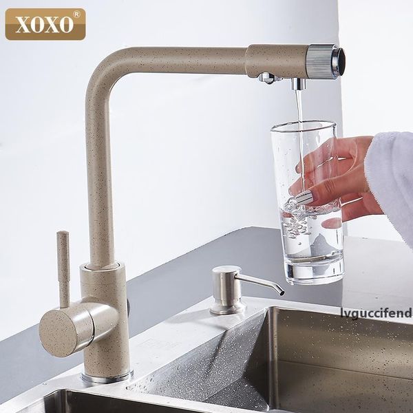 

xoxo filter kitchen faucet cold and installation mixer tap deck rotate 360 degrees and the water purification functi 83029be t200424