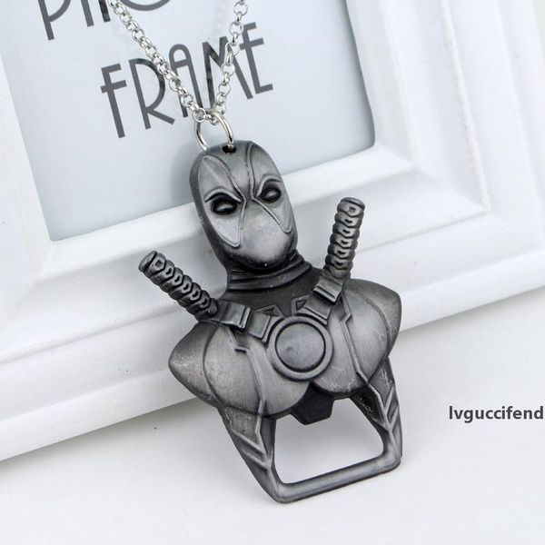 

deadpool keychain beer bottle openers key rings for gift car key chain movie key holder souvenir accessories