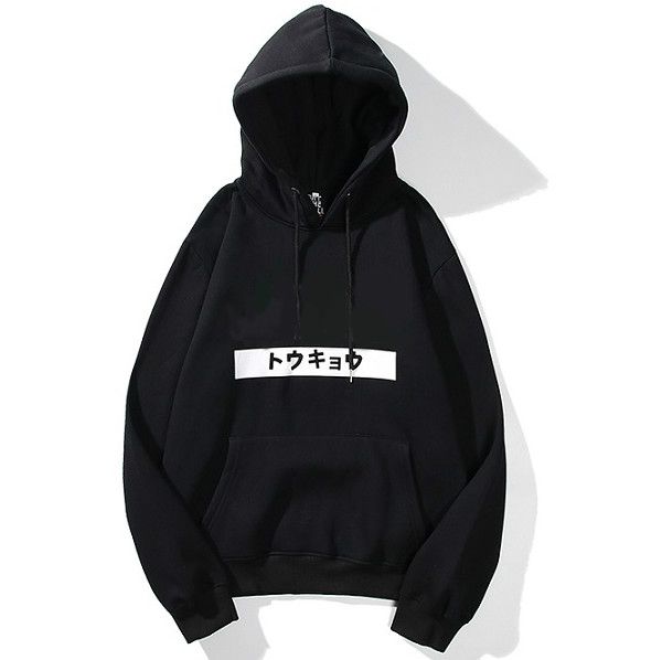 

hoodie for men new stylish casual long sleeve letter printed for spring autumn new arrivals male o-neck fashion comfortable pullover, Black