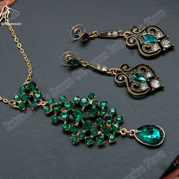 

belly dance jewelry fashion bellydance headdress earrings bollywood accessories women professional earring rhinestone, Black;red