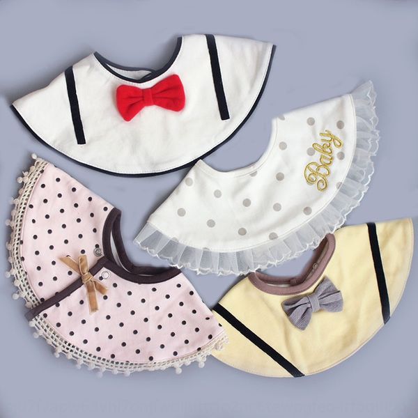 

ins infant pure cotton children's bib baby saliva towel newborn dining towel napkin napkin bib can rotate 360 degrees