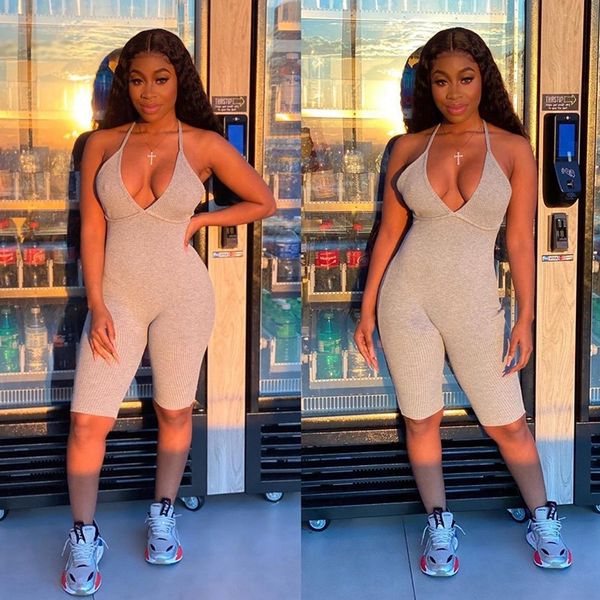 

ins2020 новй и екђалнй глђбокий v-обѬазнй вѬез комбинезон женин ins2020 нов л, Black;white