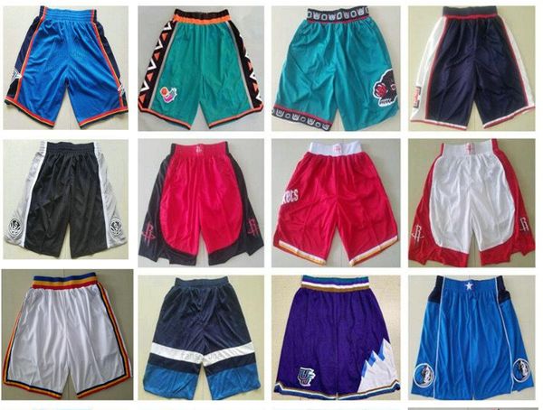 

losangeleslaker short pant spursthunder james grizzliesclippersrocket harden timberwolvesutahpelicanswarriorhawk basketball shorts jersey, Black