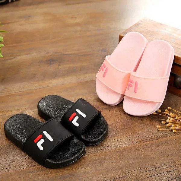 

d1tdg 2020 korean children' children children sandals children' indoor home bathroom sandals simple slippers fashion anti-skid w, Black;grey