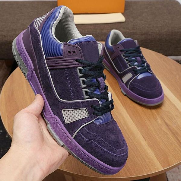 

sports trainer sneaker mens shoes lightweight luxury plus size footwears lace -up design low men shoes zapatos de hombre, Black