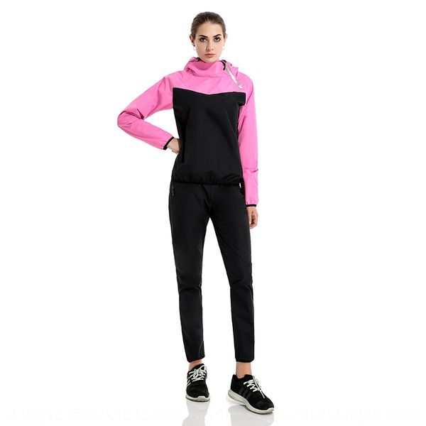 

2019 new sweatshirt two-piece suit for men and women fitness sports sweatshirt yoga women's running couple suit, White;black