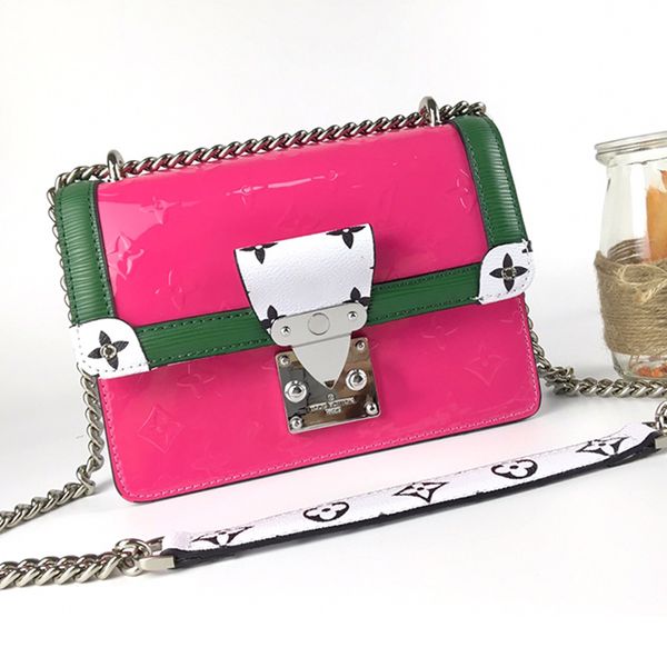 

new arrival style fashion leather white messenger package outdoor flap messenger package black white color classic crossbody bags type6