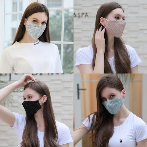 

41 styles el mask flash led music mask with sound active for dancing riding skating party voice control mask party masks#805, Black