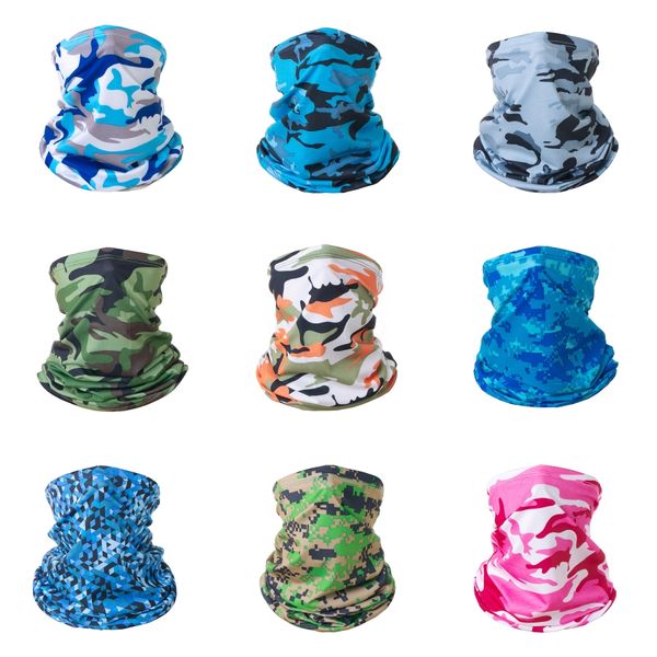 

w4hji winter warm scarf fleece mask camouflage ski neck warmer sports head face warming masks motorcycle bike cycling hood outdoors thick#48, Black