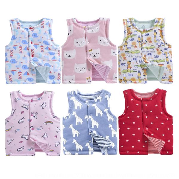 

clothes warm new 0-2 years old baby warm cotton vest baby newborn vest, Camo