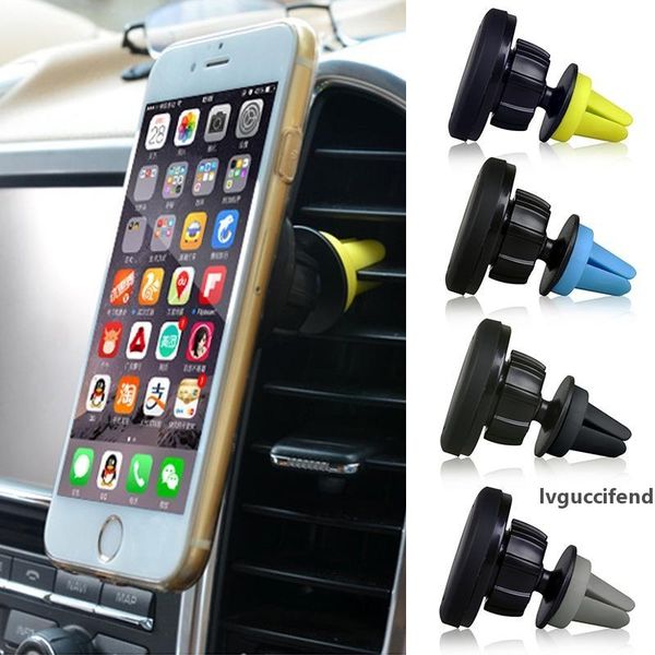 

magnetic car phone holder universal air vent mount gps stand 360 degree adjustable mobile phone holder for iphone 5 6 7 samsung