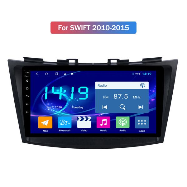 

4g + 64g android car radio мультимедиа android10 dvd-плеер автомобиля для suzuki swift 2010-2015 android навигации