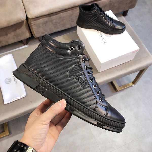 

2020r fashion high-end custom men's high-plus velvet warm casual shoes, fashion trend wild sports shoes, size: 38-45