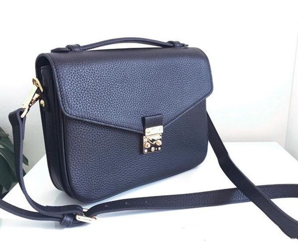 

2020 Fashion Free shipping high quality women Messenger bag leather women's handbag shoulder bags crossbody bags M40780