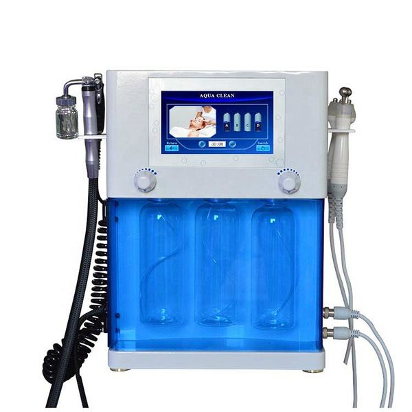 

4 в 1 hydra микродермабразия кислородная jet peel oxygen спрей ультразвуковая машина для лечения лицевого
