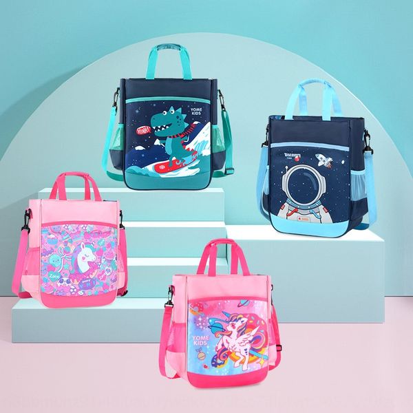 

yome elementary school student tutorial school children tutorial cartoon crossbody file portable book bag homework bag