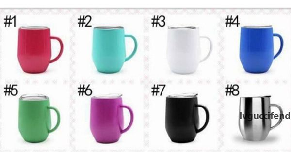 

egg cup wine glasses with handle coffee mug 12oz stainless steel insulated vacuum double wall thermo ing