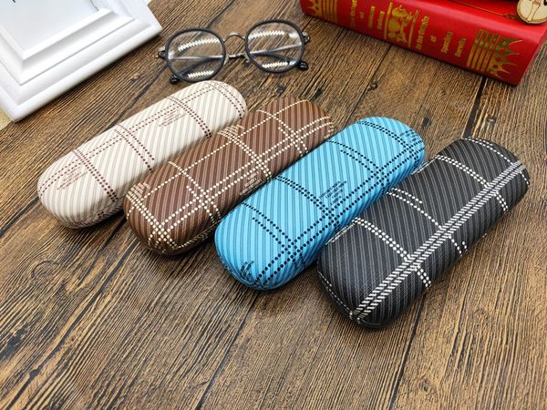 

2019 creative presbyopia folding anti-pressure cloth case case glasses box business glasses box, Blue