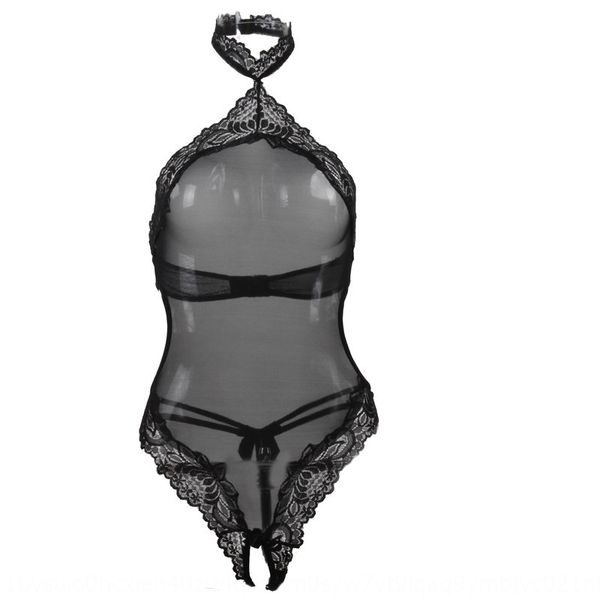 

baihua angel сексуальный один цельный пижамы нижнее белье пижамы открытого диапазона сексуальное нижнее белье черного 7038, Black;white