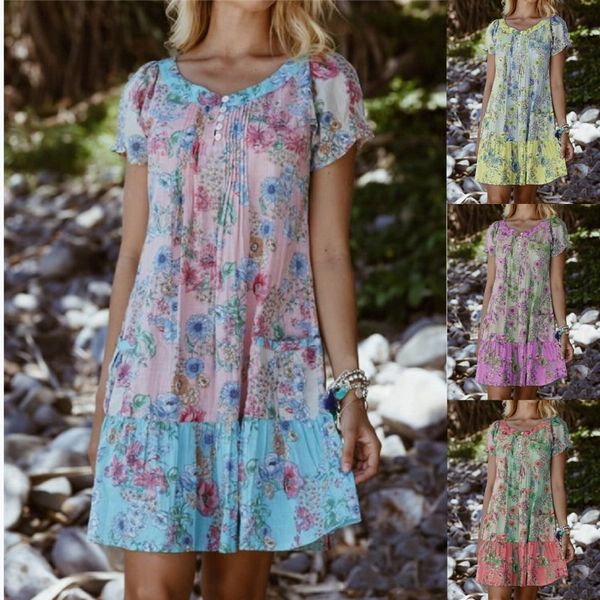 

women dresses fashion summer new style dresses print luxury women designer chest fold print dresses, Black;gray