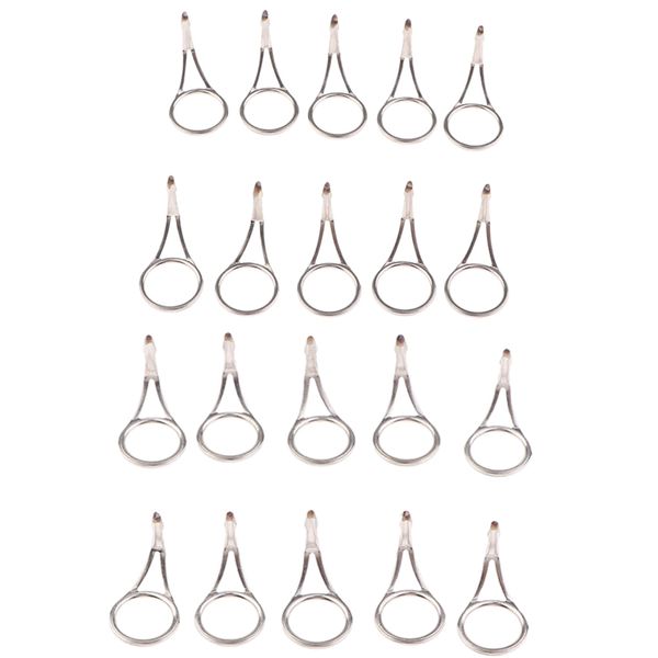 

20x fishing rod guides eye diy rod tip