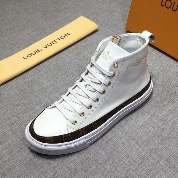 

luxury men 's shoes sale fast delivery new arrival plus size herren sportschuhe sports comfortable lace -up high shoes with origin