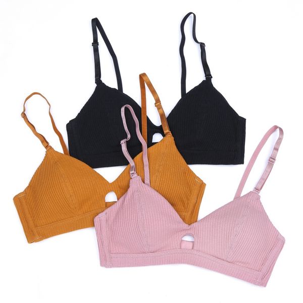 

2020 женщин push up bra мода stripes бюстгальтер нижнее белье ультратонкого хлопок бюстгальтер нижнее белье, Red;black