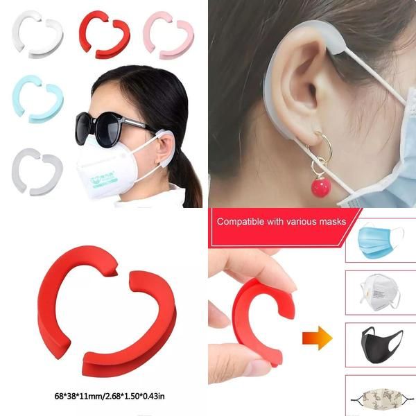 

универсальная маска артефакт силикон и earmuffs удобные многоразовые ушные protector маски универсальная маска 50 off скидка nesab lyhpshop