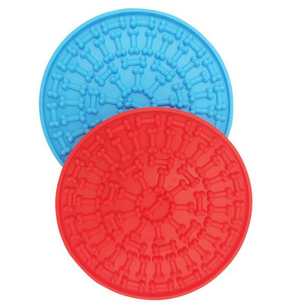 

dog dispensing mat dog lick pad peanut butter lick mat for pet bathing grooming and dog training