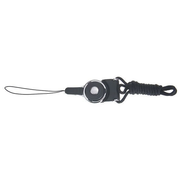 

1000pcs mobile phone lanyard strap hange rope on neck key holder ring wholesale removable hanging rope universal korean rotary buckle strap