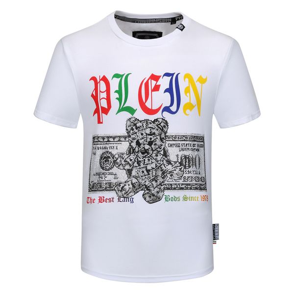 

2020t-shirt rhinestone theme dh862's rhinestone fix motifs skull design, White;black