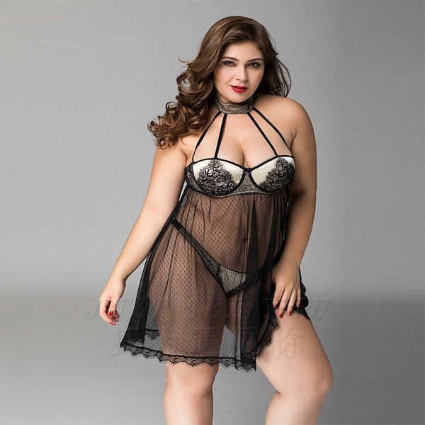 

abeof plus size underwear clothing body clothes body clothes underwear women's one-piece one-piece plus obesity mm new maid maid s, Black;white