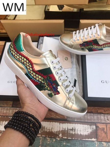 

shoes new flat men and women classic casual 2019 sneakers dress shoe skate dance ballerina flats loafers espadrilles, Black;green