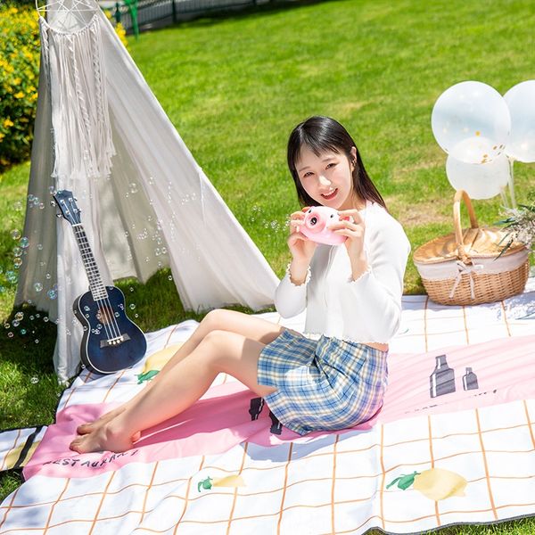 

3364 открытых палатки питания еда matpicnic лагерь пляж палатка коврик водонепроницаемого утолщенной ковер коврик влагостойкий пикник ткань