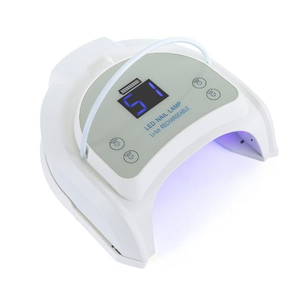 

nail dryers 64w battery removable wireless led lamp cordless rechargeable dryer