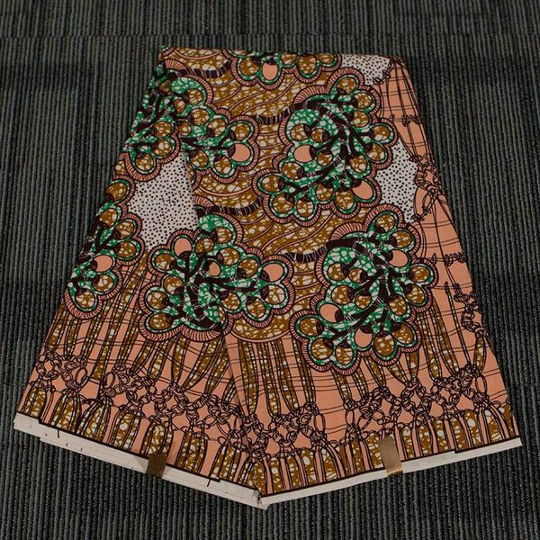 Ankara Africano poliéster Wax Prints Tecido 2020 nova Bintarealwax alta qualidade 6 jardas de tecido Africano para vestido de festa