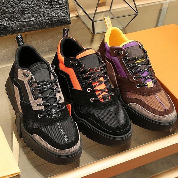 

hiking sneaker mens shoes drop ship sports footwears lightweight lace -up luxury mens shoes chaussures de sport pour hommes, Black