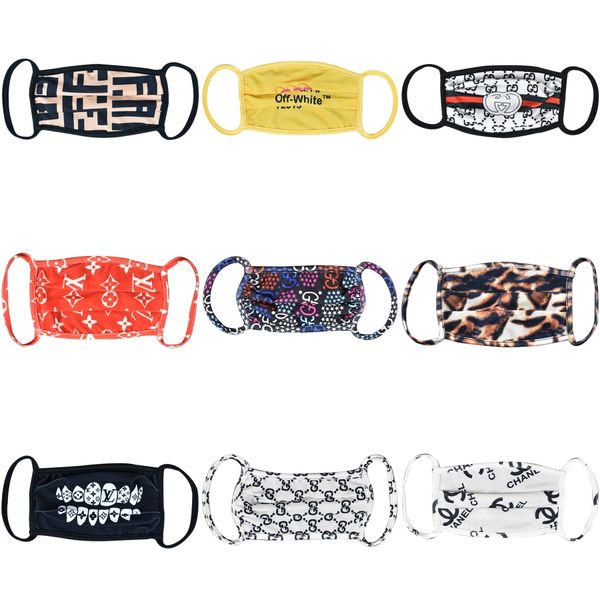 

shipping 10pcs designer face masks luxury mask riding cycling sports print fashion masks for men and women#442, Blue;pink