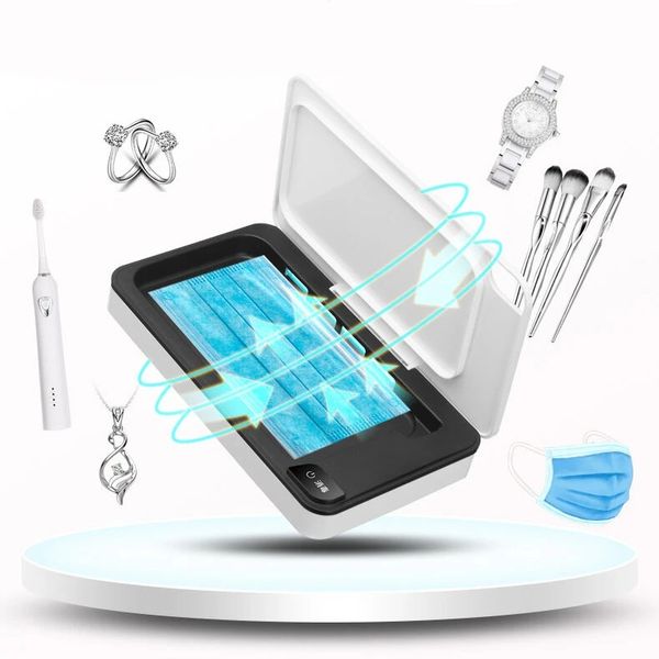 

bakeey a02 multifunction automatic uv sterilizer wireless charger for mobile phone mask toothbrush watch beauty underwear sterilization uv s