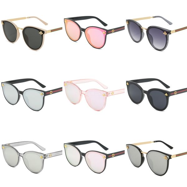 

0898 men women mask sunglasses uv protection lens fashion oval coating mirror lens frameless color popular plated frame come with package#93, White;black