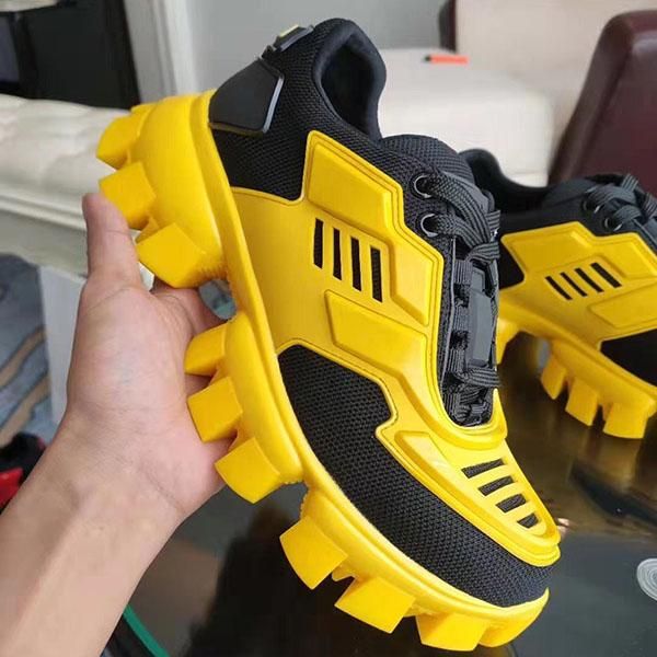 

2020 new designer shoes men and women cloudbust thunder knit designer oversized women's shoes lightweight rubber sole 3d casual, Black