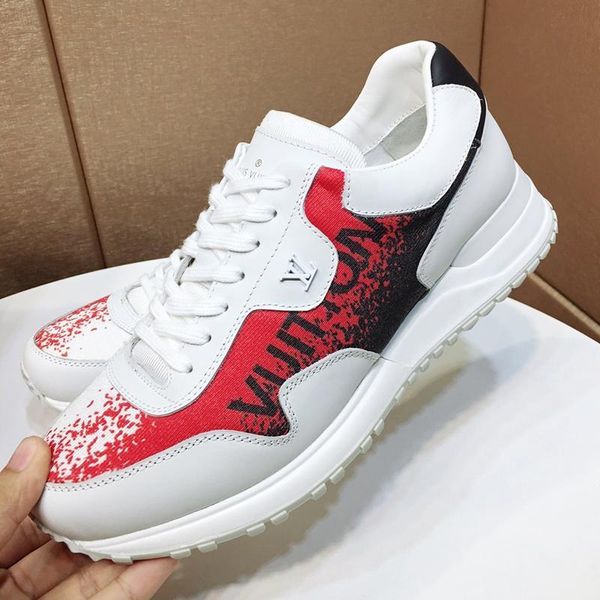 

run away sneaker mens shoes with origin box fashion autumn and winter casual men shoes luxury plus size lace -up footwe, Black