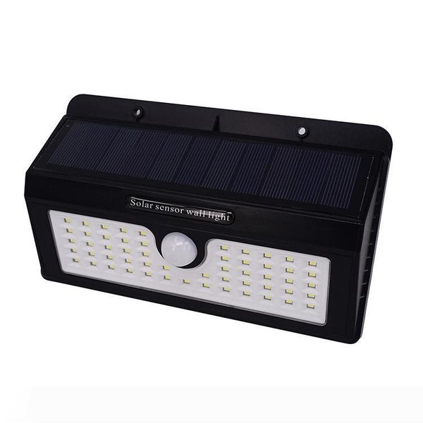 

55 led solar light solar motion sensor outdoor waterproof garden lamps with three modes separable to install super bright wall light