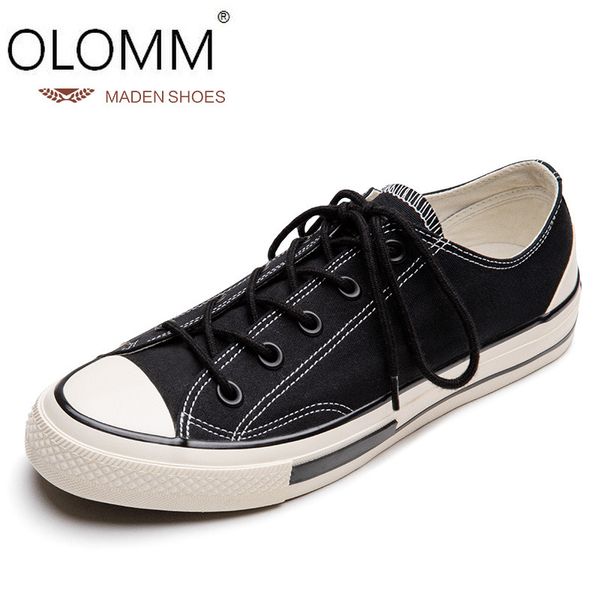 

men's canvas shoes low-autumn new board shoes wild casual tenis masculino adulto, Black