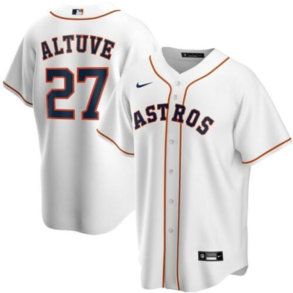 

jose altuve #27 men's all colors 2020 mens stitched xs-6xl baseball jerseys, Gray