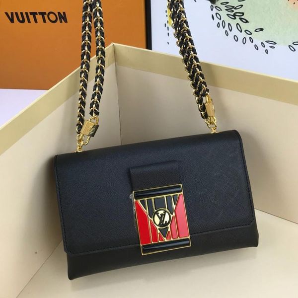 

women bag leather shoulder small flap crossbody bag new arrival fashion classic lady shoulder bags chain messenger bags with origin box